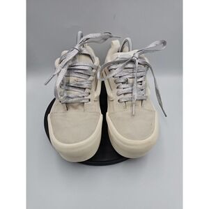 Vans Knu School Stack Skate Platform White Shoes Sneakers 721356  W Size 8.5 M 7